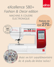 Charger l'image dans la galerie, elna eXcellence 580+