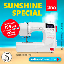 Charger l'image dans la galerie, elna eXperience 570a