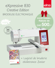 Charger l&#39;image dans la galerie, elna eXpressive 830
